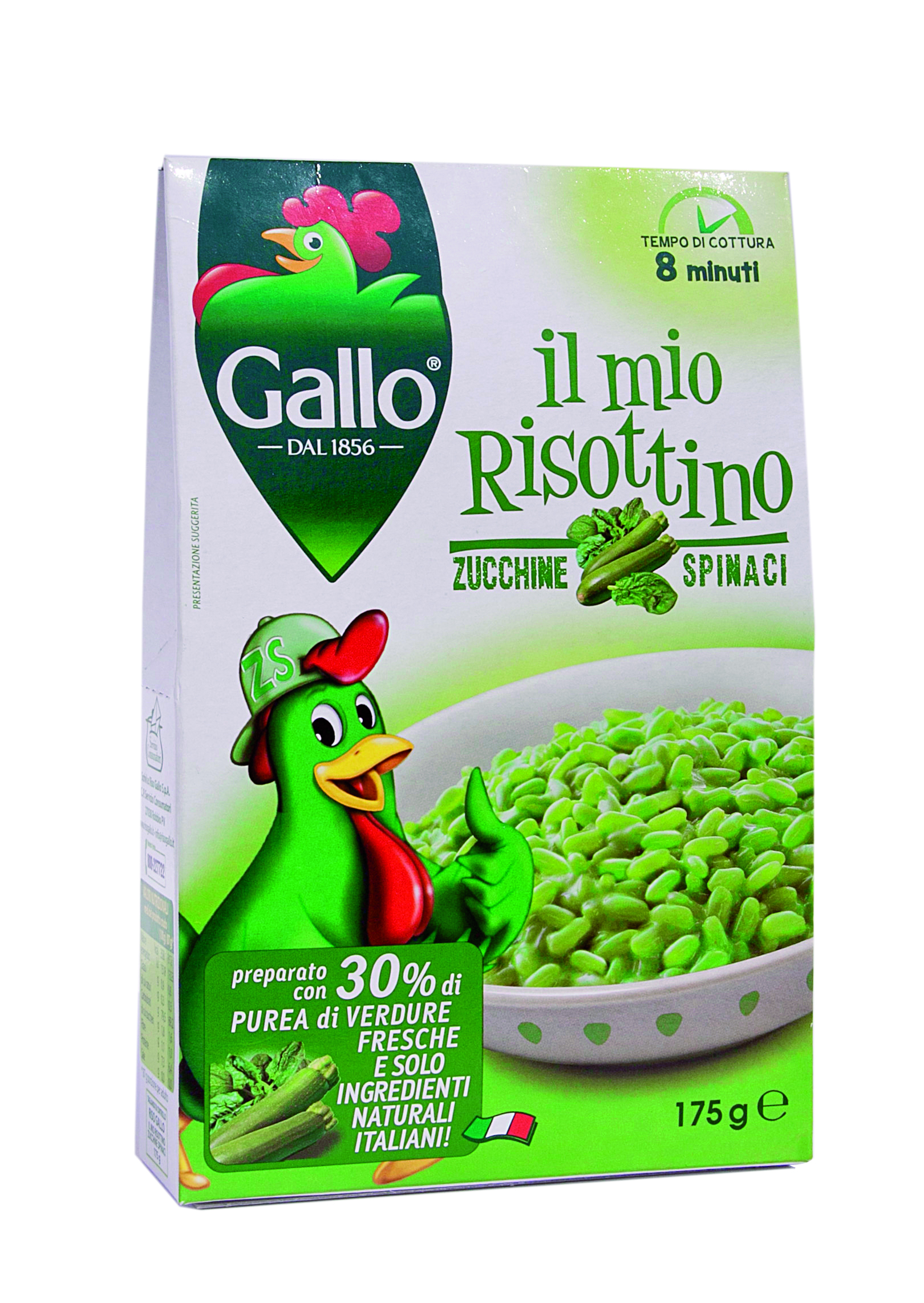 Rizoto pro děti cuketa-špenát Riso Gallo 175g